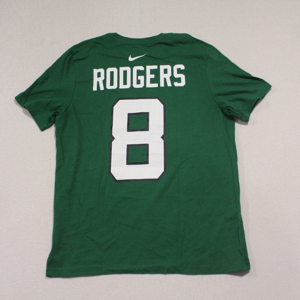 Nike Men Green New York Yets Rodgers 8 Size Large - Picture 2 of 9